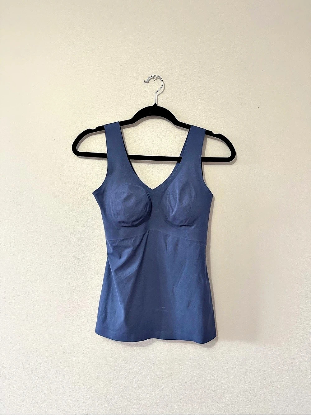 Knix V-Neck Tank Top in Blue Size Medium NWT